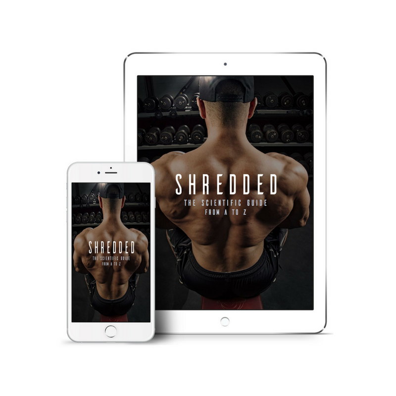 Shredded The Scientific Guide from A-Z written by Jay Cellier Over 100 Pages of Content